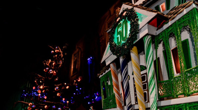 Haunted Mansion Holiday Gingerbread House