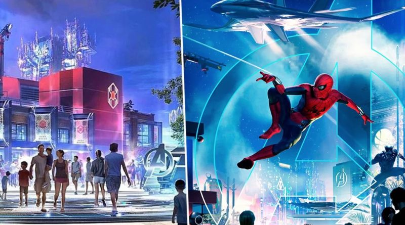 Campus Avengers Disney California Adventure