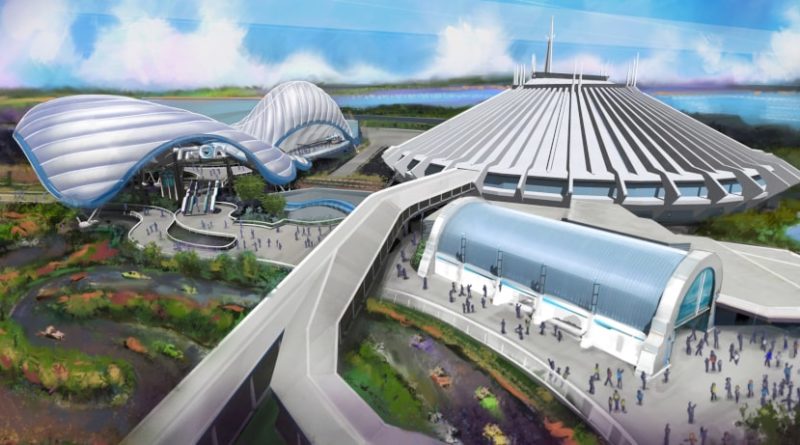 Tron Rollercoaster Concept a Walt Disney World