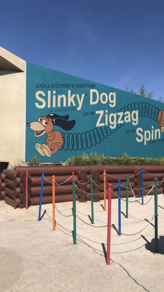 Toy Story Land Slink Dog