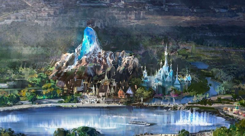 Frozen Land a Disneyland Paris: concept