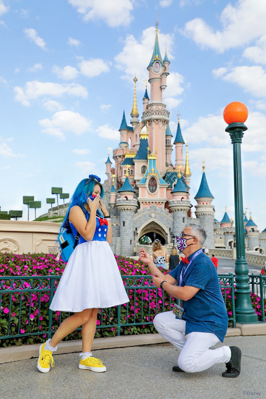 Proposta matrimonio Disneyland Paris